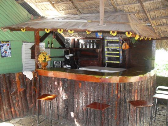 Bar of the Guest House VILLA ROSA - Punta Rucia - Dominican Republic